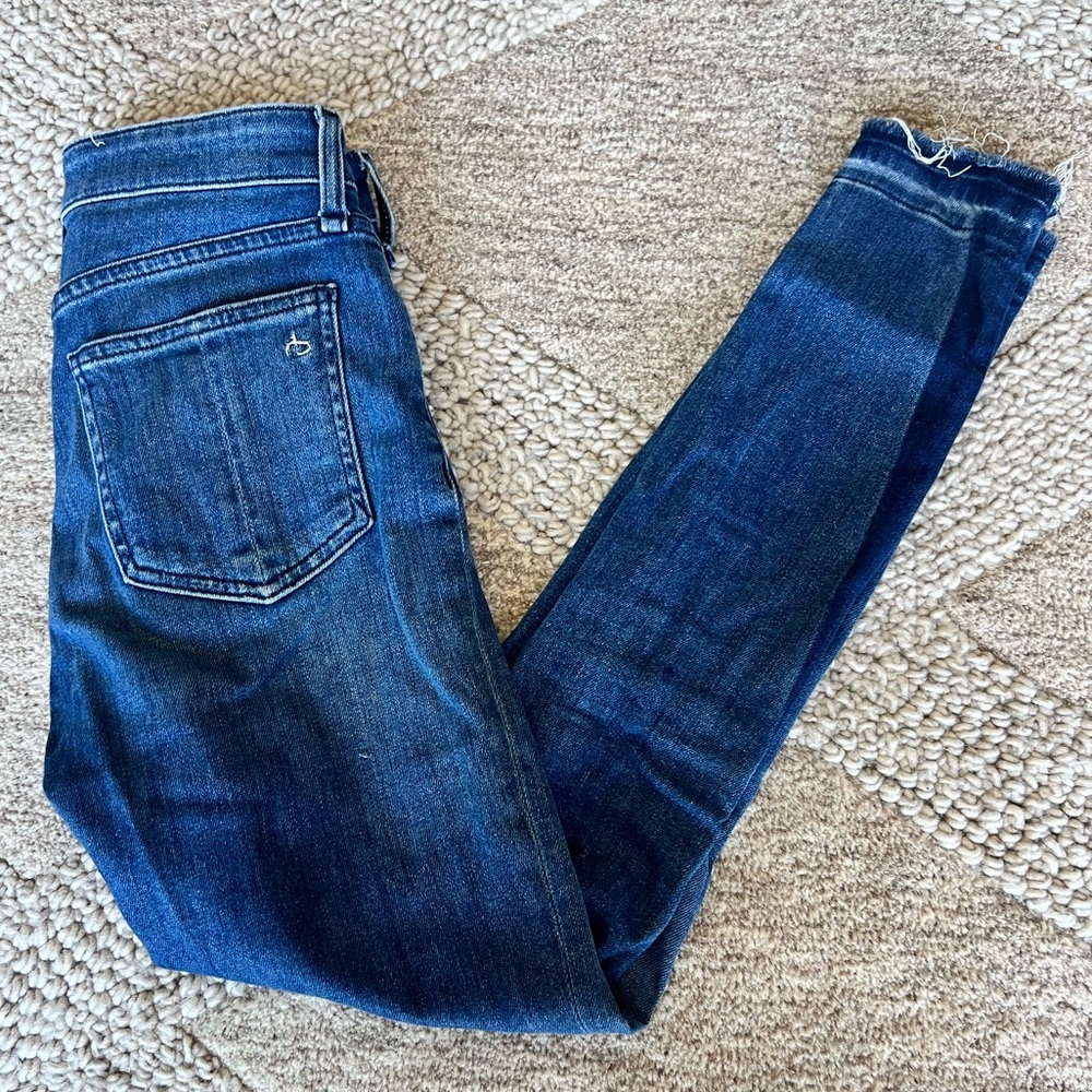 Rag & Bone Nina High Rise Ankle Skinny